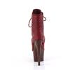 Pleaser - ADORE1020RM Bottes de plateforme, Pole dance chaussures - Bordeaux rouge Product image